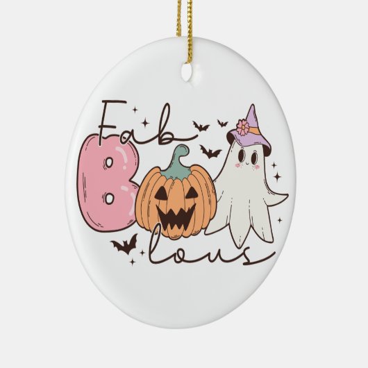 Fabulous Halloween Keramik Ornament (Rechts)
