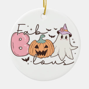 Fabulous Halloween Keramik Ornament