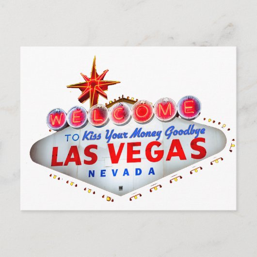 Fabulous Las Vegas Postkarte (Vorderseite)