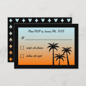 Fabulous Las Vegas Wedding RSVP (Vorne/Hinten)