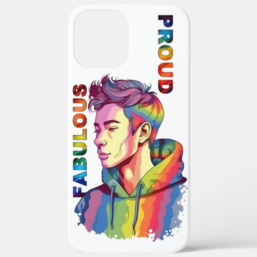 Fabulous LGBT Youth iPhone Case (Rückseite)