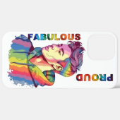 Fabulous LGBT Youth iPhone Case (Hinten (horizontal))