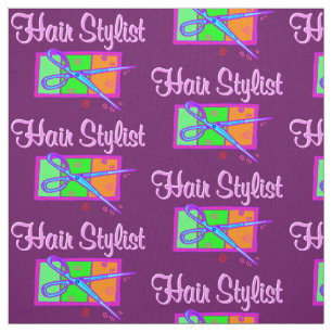 FABULOUS LILA HAIR STYLIST STOFF
