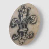 FABULOUS-LILIE GROßE WANDUHR (Winkel)