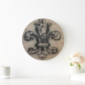 FABULOUS-LILIE GROßE WANDUHR (Zuhause)