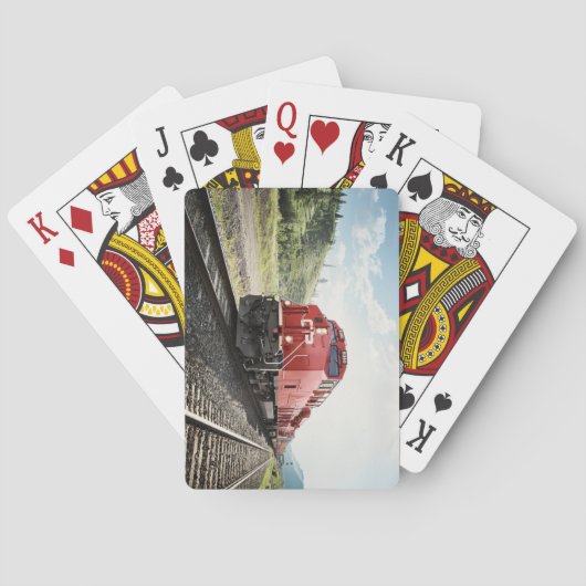 Fabulous Locomotive Deck Spielkarten (Rückseite)