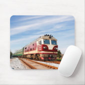 Fabulous Locomotive Mouse Mat Mousepad (Mit Mouse)