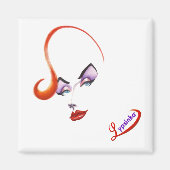 Fabulous Lypsinka Magnet (Platz) (Vorne)