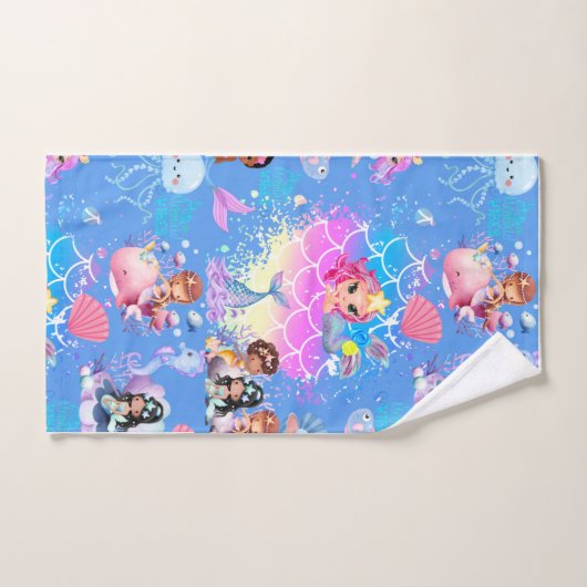 Fabulous Mermaid Life Badhandtuch Set (Handtuch)