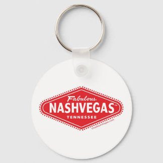 Fabulous NASHVEGAS TM Logo Schlüsselanhänger