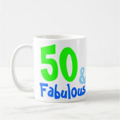 Fabulous Neon Birthday Kaffeetasse (Links)