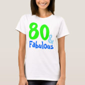 Fabulous Neon Birthday T-Shirt (Vorderseite)