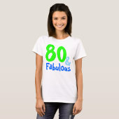 Fabulous Neon Birthday T-Shirt (Vorne ganz)