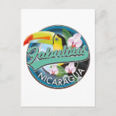 Fabulous Nicaragua Toucan Logo Postkarte (Vorderseite)