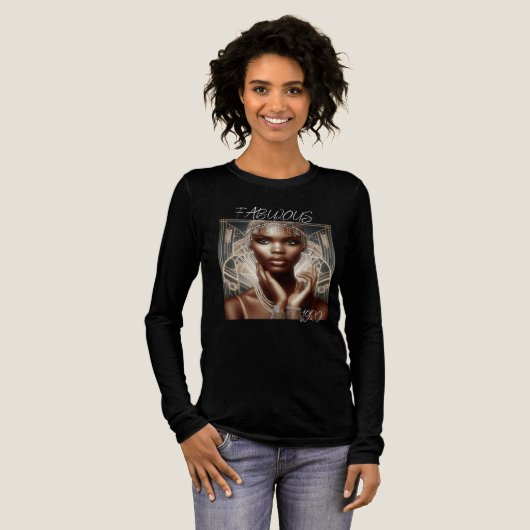 Fabulous Noir T - Shirt (Volle Vorderseite)