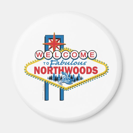 Fabulous-North-Woods Magnet (Vorne)
