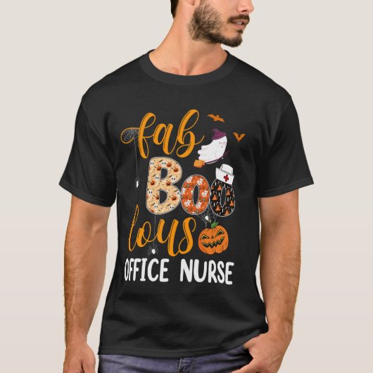 Fabulous Nurse Costume Faboolous Office Nurse Hall T-Shirt (Vorderseite)