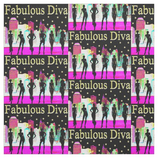 FABULOUS NYC DIVA STOFF (Muster)