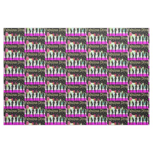 FABULOUS NYC DIVA STOFF (Fat Quarter (45,7 x 55,9 cm))