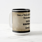 Fabulous Personalisiert 58. Geburtstagsfeier Tasse (Vorderseite Links)