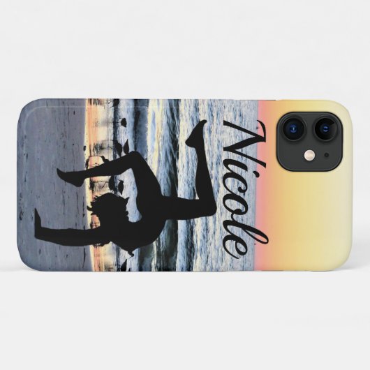 FABULOUS PERSONALISIERT GYMNASTICS IPHONE FALL Case-Mate iPhone HÜLLE (Rückseite (Horizontal))