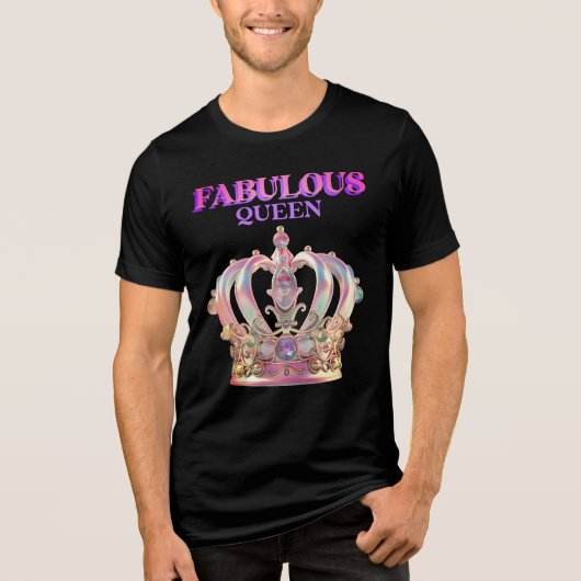 Fabulous Queen Tri-Blend Shirt (Vorderseite)