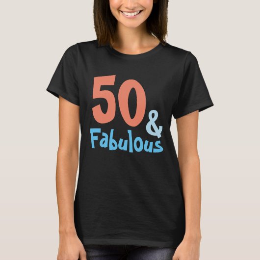Fabulous Retro Birthday Party T-Shirt (Vorderseite)