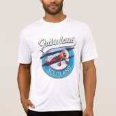 Fabulous Scotland Retrostyle travel patch T-Shirt (Vorderseite)