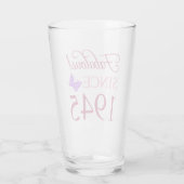 Fabulous seit 1945 80. Geburtstag Glas (Rückseite)
