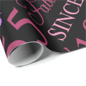 Fabulous seit 1955 70. Geburtstag Geschenkpapier (Rolleneckpunkt)