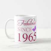 Fabulous seit 1965 60. Geburtstag Kaffeetasse (Links)