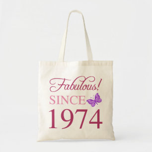 Fabulous seit 1974 50. Geburtstag Tragetasche