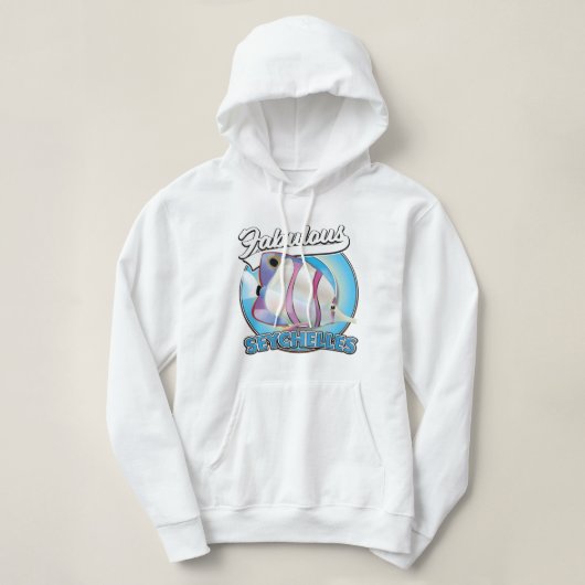 Fabulous Seychelles Retro-Logo Hoodie (Design vorne)