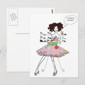 Fabulous Shoes Postkarte (Vorne/Hinten)