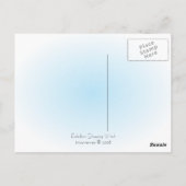 Fabulous Shopping Hexe Postkarte (Rückseite)