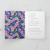 Fabulous Tante Butterfly Geschenkideen Karte (Innenseite)