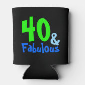 Fabulous Tropical Birthday Dosenkühler (Rückseite)