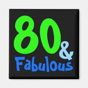 Fabulous Tropical Birthday Magnet