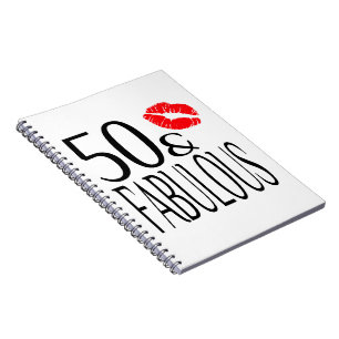 Fabulous und fünfzig notizblock