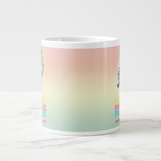 Fabulous Unicorn Jumbo-Tasse (Vorderseite)