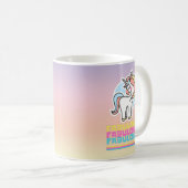 Fabulous Unicorn Kaffeetasse (VorderseiteRechts)
