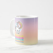 Fabulous Unicorn Kaffeetasse (Vorderseite Links)
