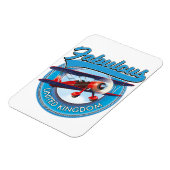 Fabulous United Kingdom travel patch. Magnet (Linke Seite)
