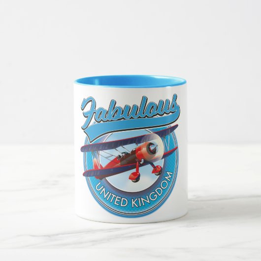 Fabulous United Kingdom travel patch. Tasse (Zentrum)