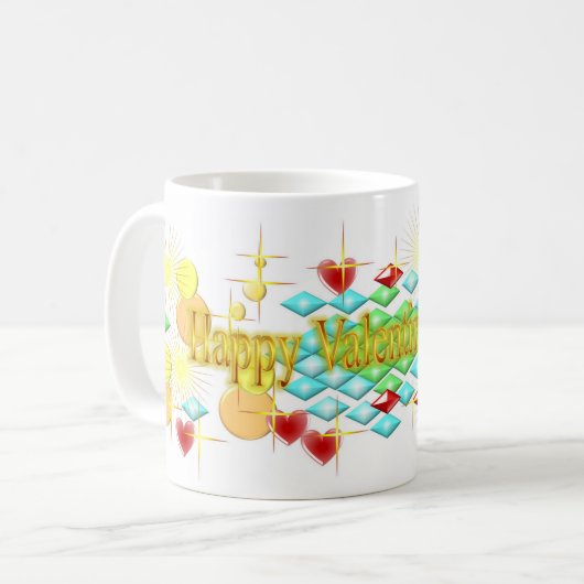Fabulous Valentine's Day Kaffeetasse (Vorderseite Links)