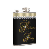 Fabulous vierty Birthday Flachmann (Rechts)