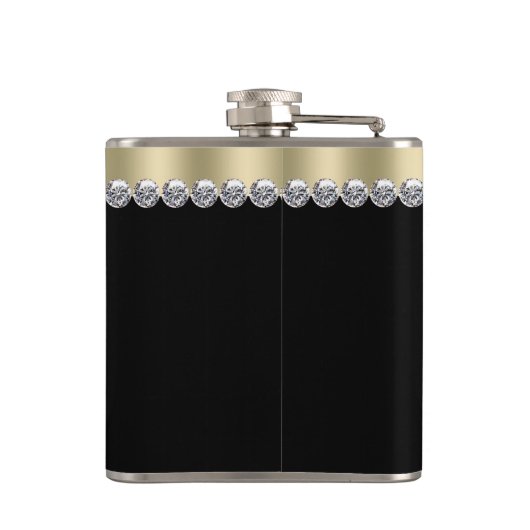 Fabulous vierty Birthday Flachmann (Rückseite)