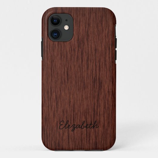 Fabulous Wood Case-Mate iPhone Hülle (Rückseite)