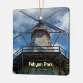 Fabyan Park Dutch Windmill Keramikornament (Links)