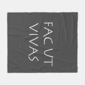 Fac ut vivas fleecedecke (Vorderseite (Horizontal))